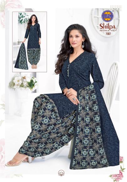 Mfc shilpa vol 7 cotton dress material online wholesale